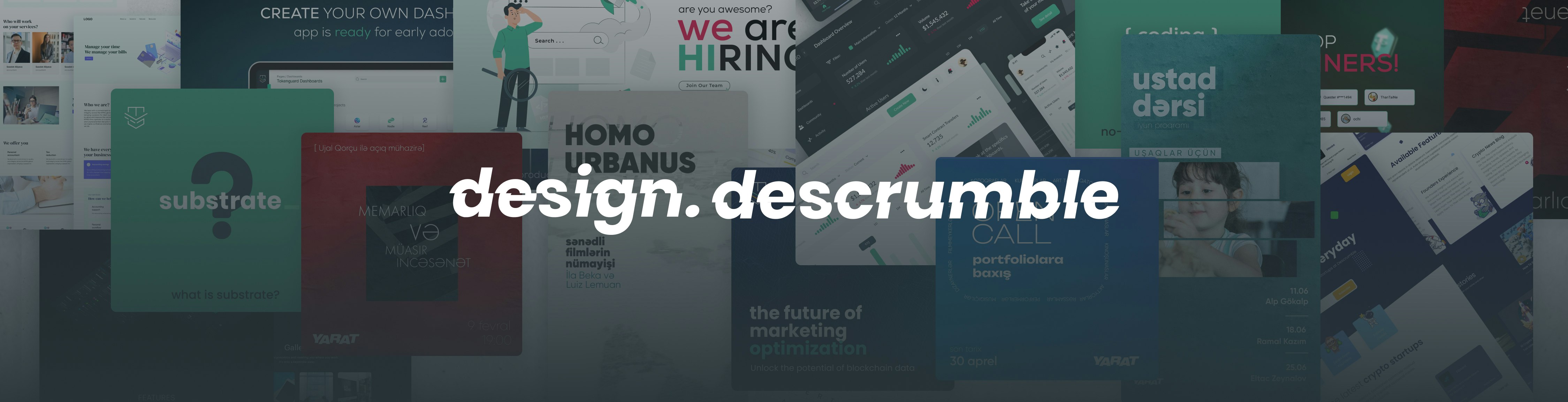 Mídia 1 de Design.Descrumble - Soluções de design ilimitadas para equipes hiperativas