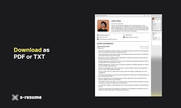 S-Resume Builder gallery image