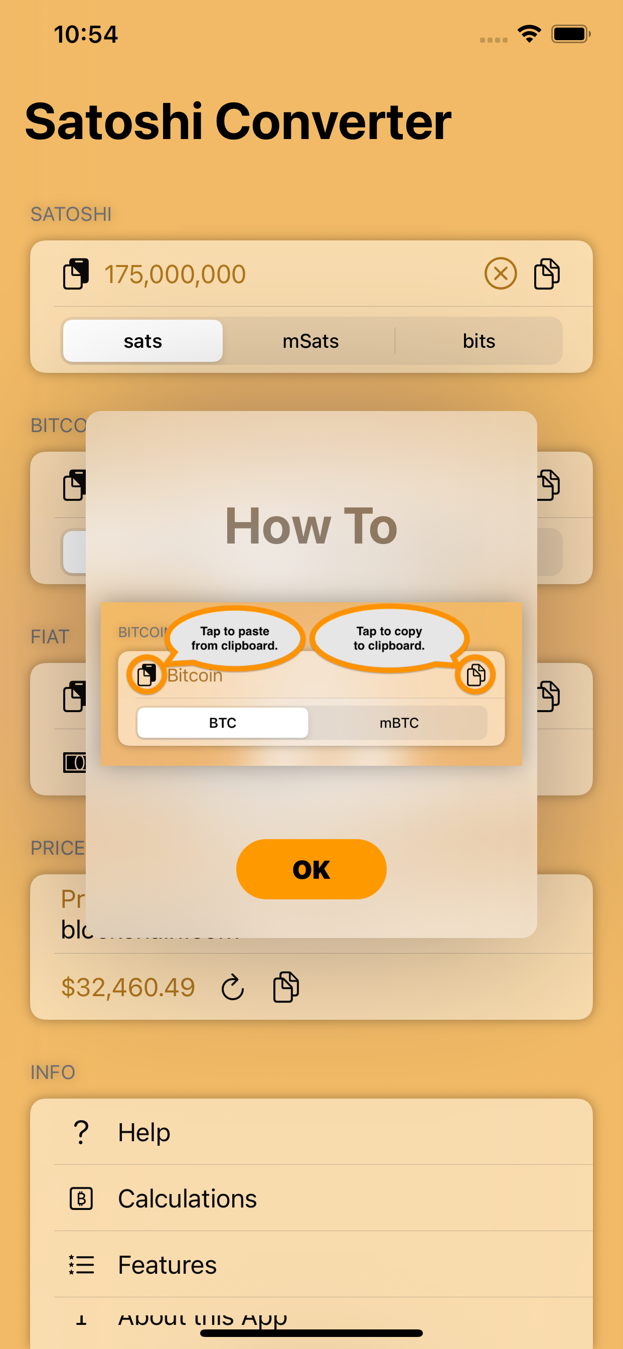 Satoshi Converter gallery image