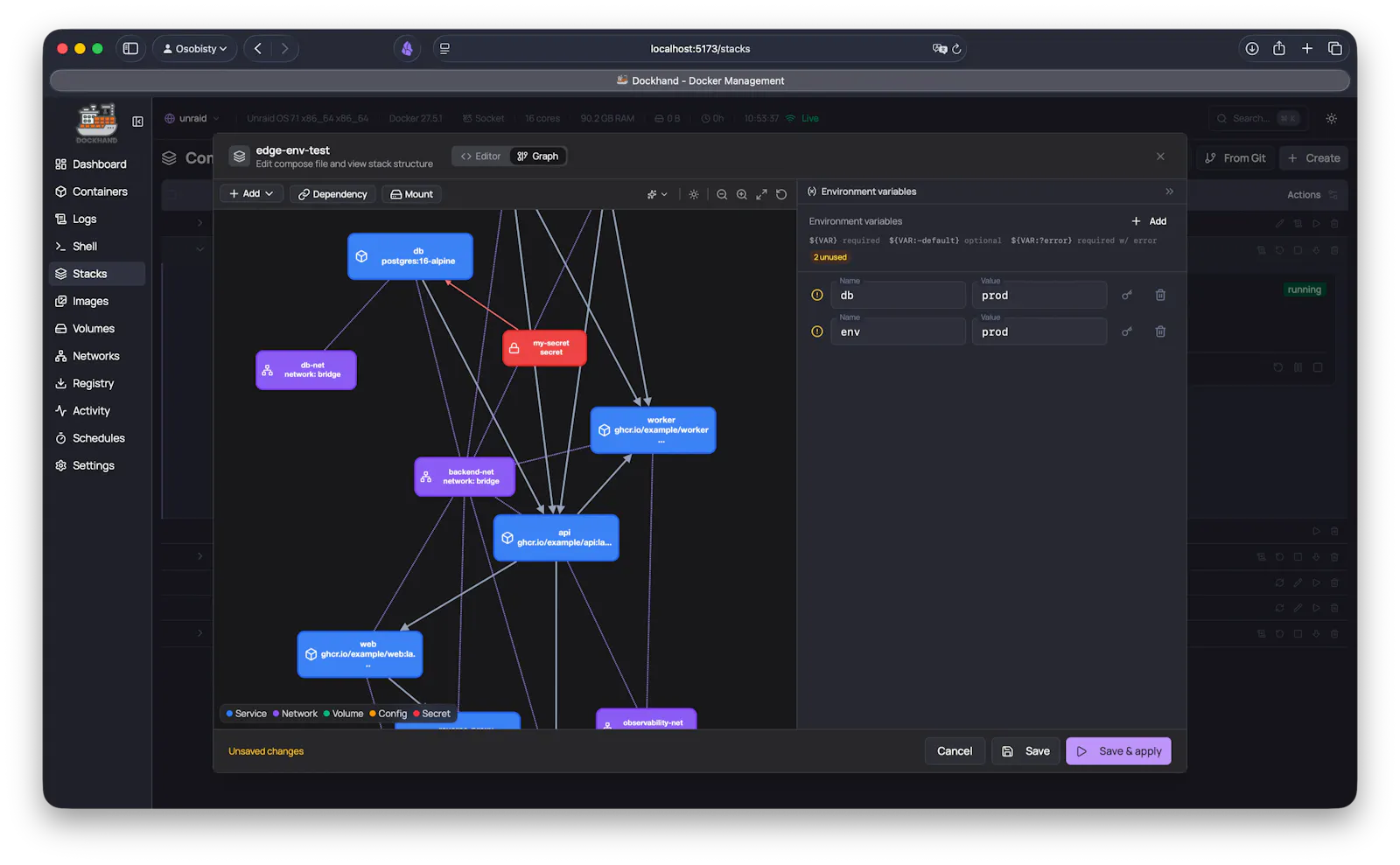 Dockhand screenshot 10