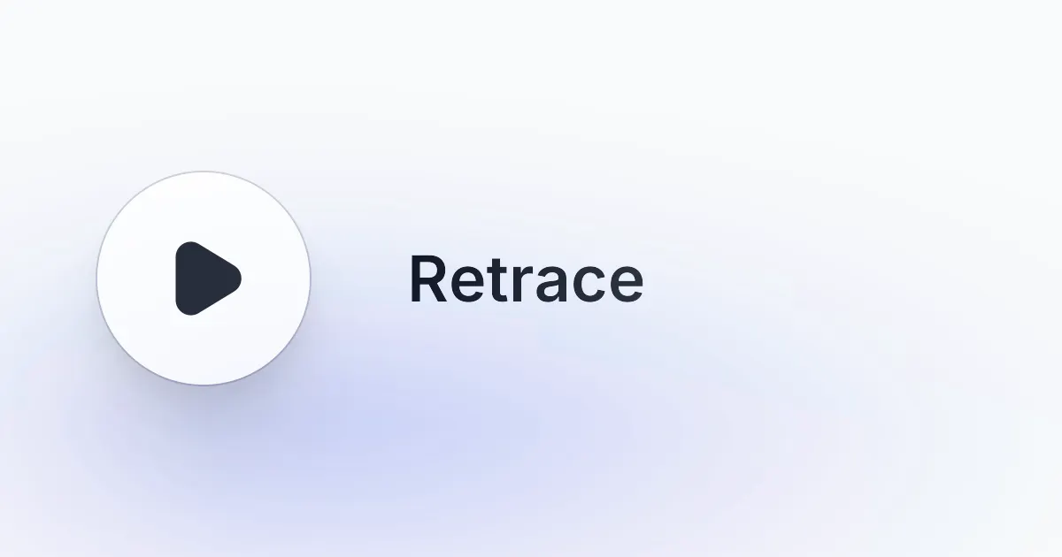Retrace gallery image