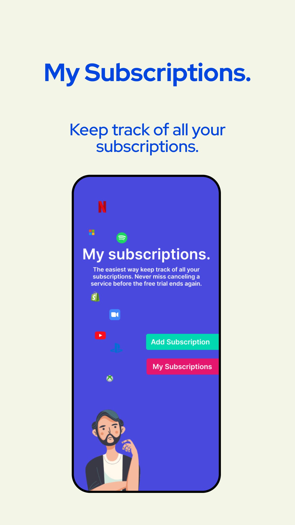 My Subscriptions Tracker App media 1