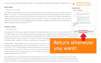 Simple Reading Progress Tracker gallery image