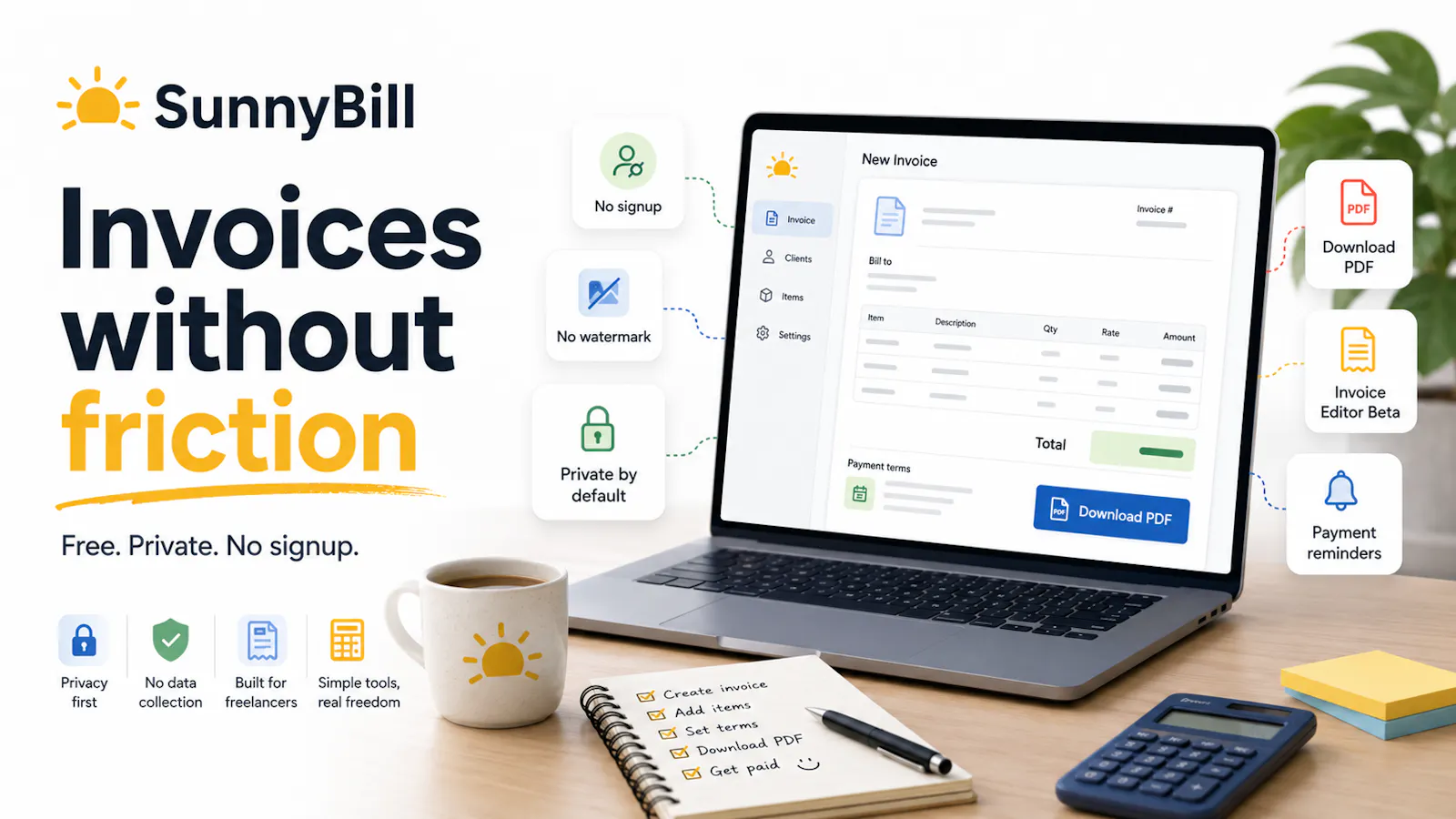 SunnyBill screenshot 2