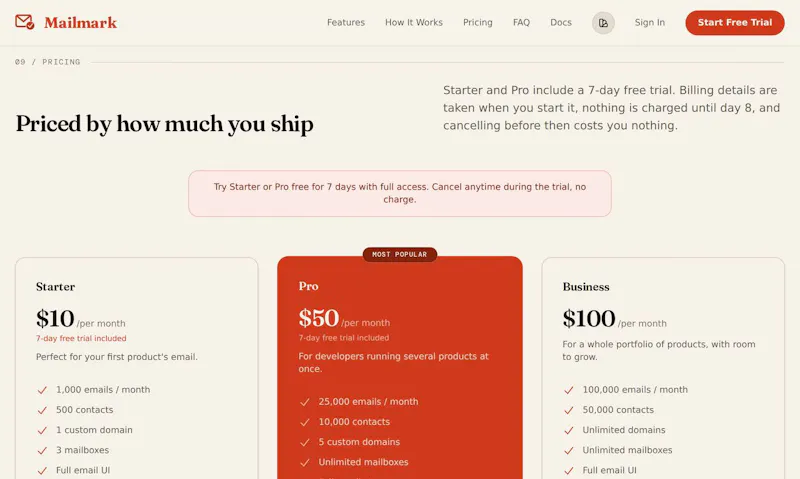 Mailmark screenshot 7