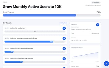 Northstar OKR gallery image