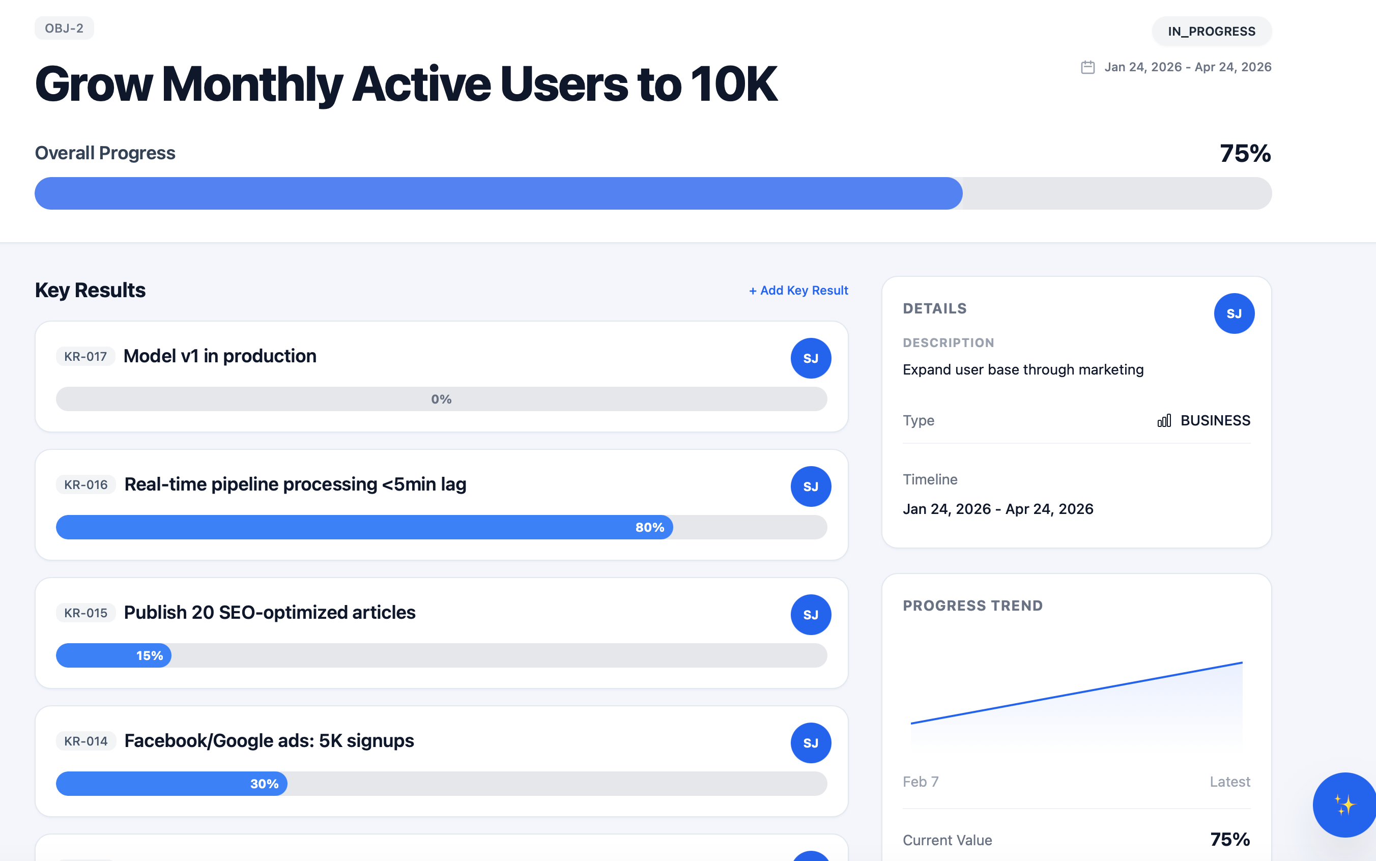 Northstar OKR media 1