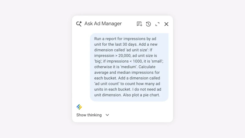 Ask Ad Manager by Google Ads screenshot 1 (video preview)