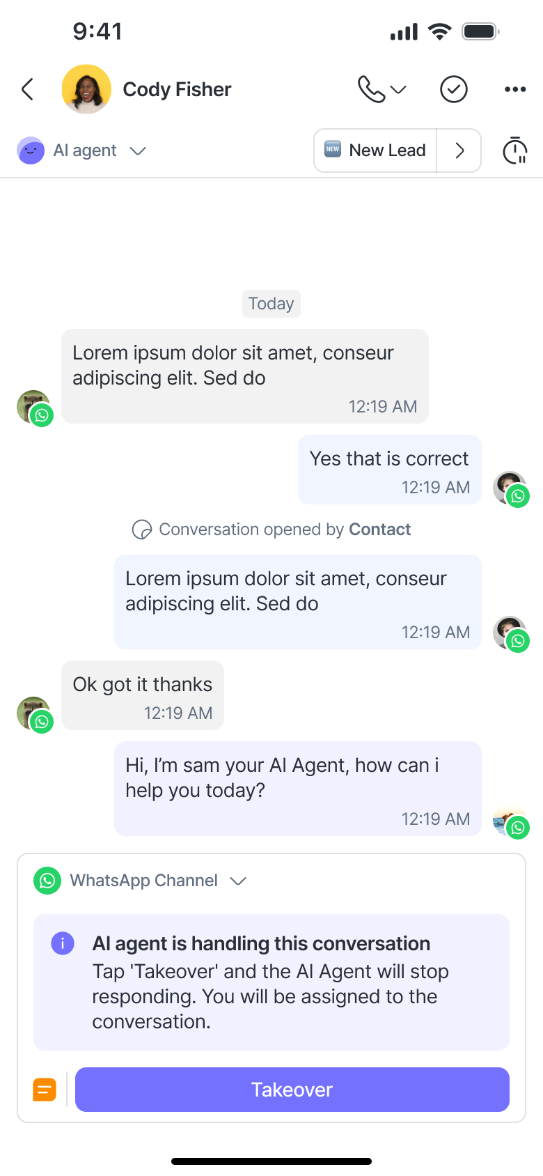 Respond.io Mobile App gallery image