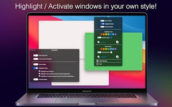 SpotlightX - Highlight & Focus Windows gallery image