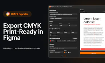 CMYK Exporter for Figma gallery image