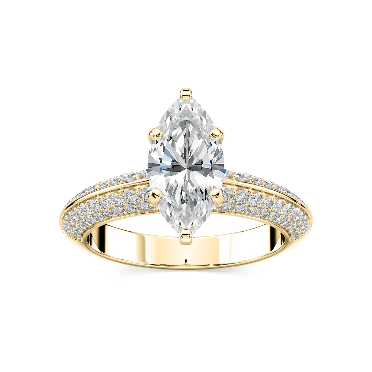 Media Cincin Berlian Lab Bentuk Marquise 2 Marquise - Cincin Berlian Lab Bentuk Marquise 2 Marquise 1
