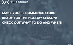 E-commerce holiday checklist media 1