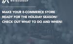 E-commerce holiday checklist image