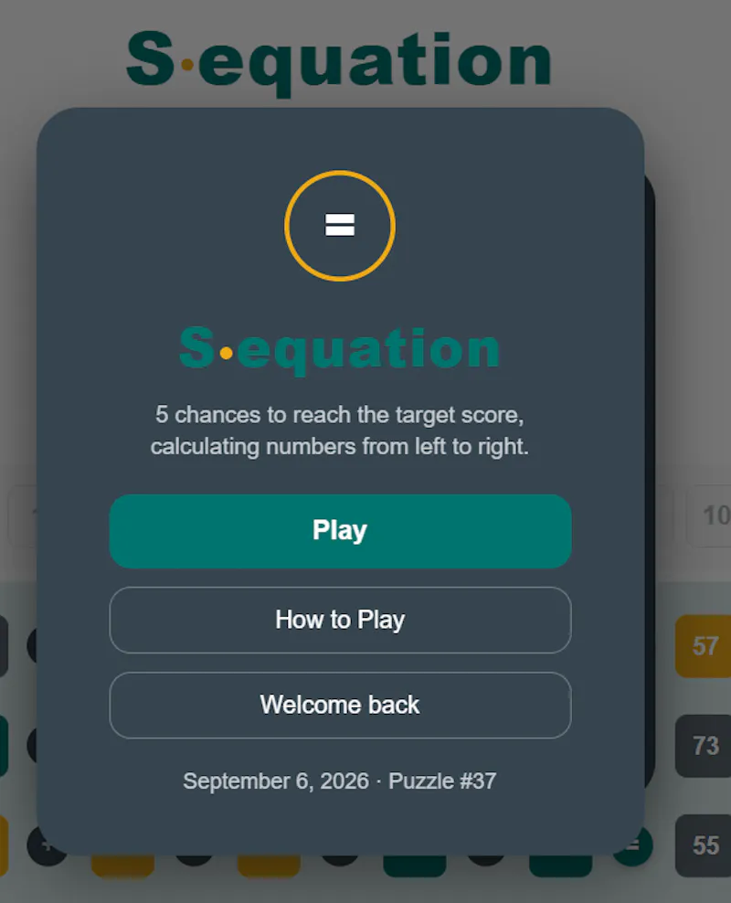 Sequation screenshot 2