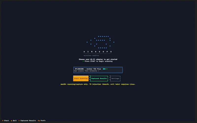 Airscope screenshot 1