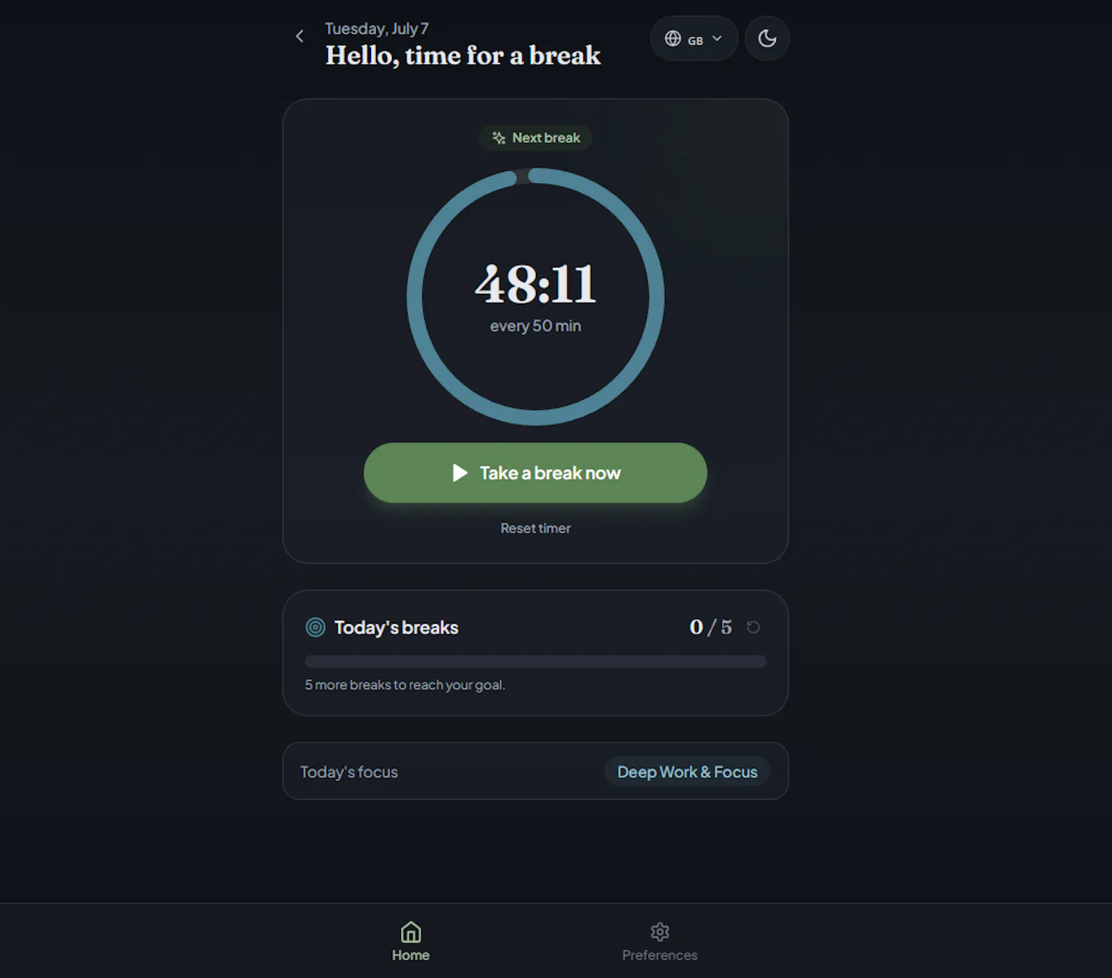 Mindful Breaks screenshot 2