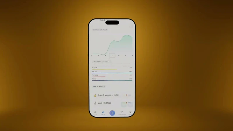 HabitAI: Daily Habit Tracker screenshot 1 (video preview)