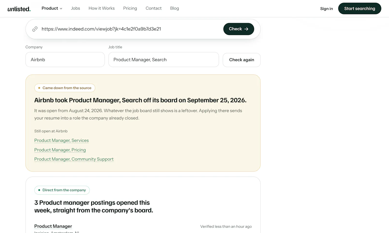 Ghost Job Checker by Unlisted screenshot 5