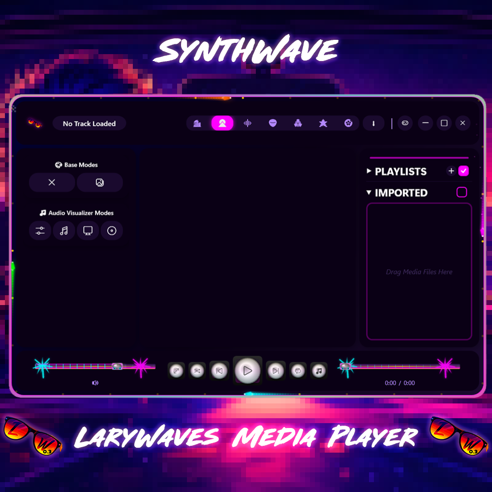 LaryWaves Media Player v0.3 gallery image