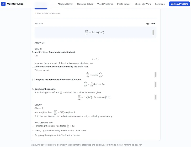 MathGPT.app screenshot 2