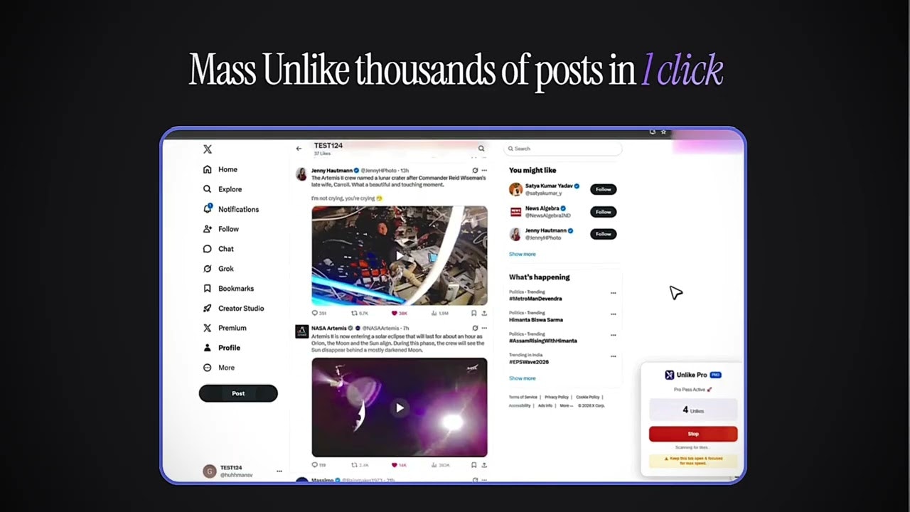 Tweet Deleter & Unliker Pro gallery image