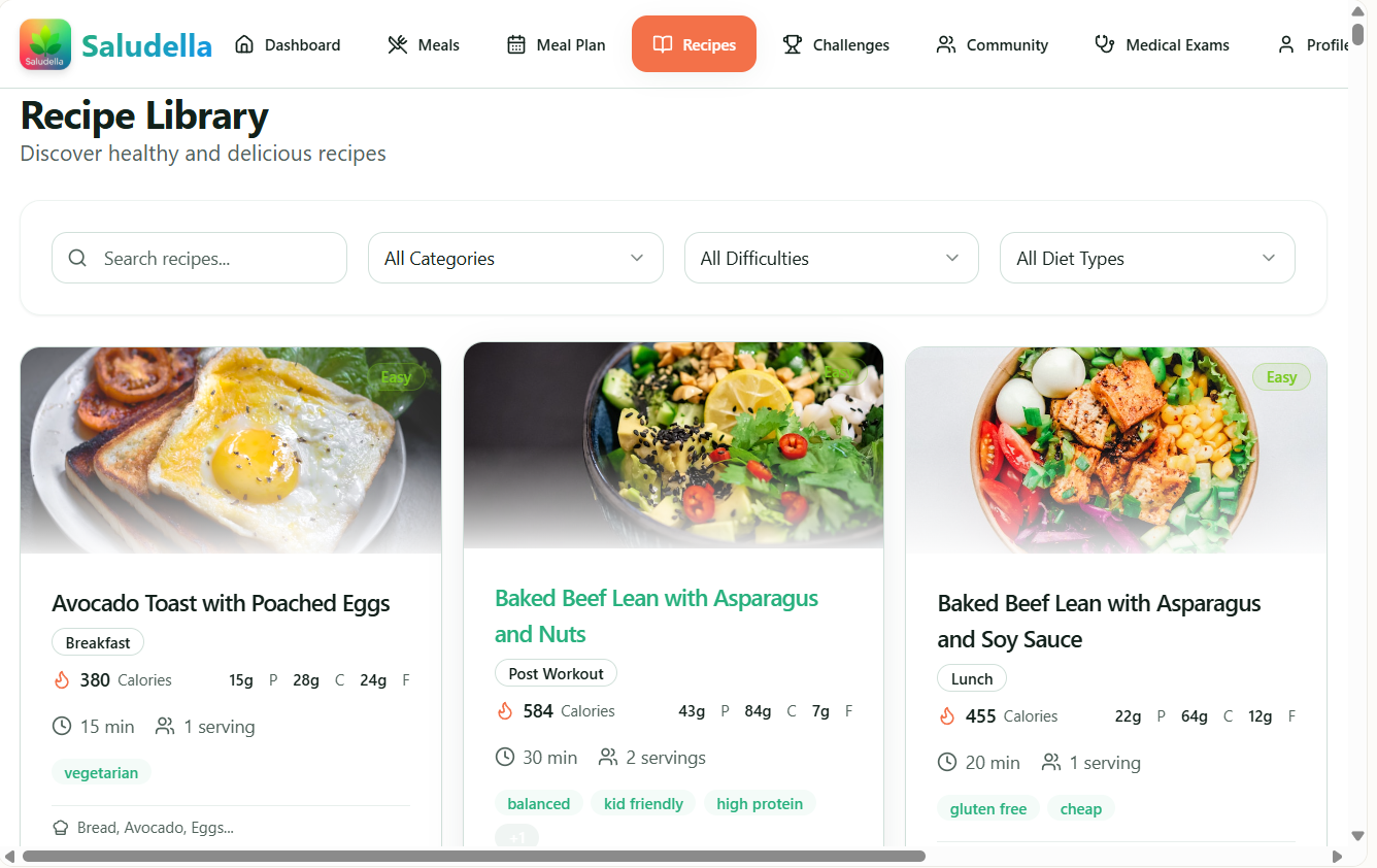 Saludella - Screenshot 5 showing product features and functionality