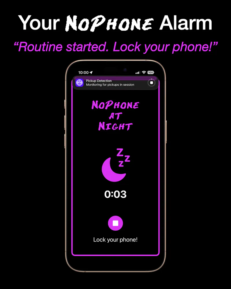 NoPhone - micro dosed digital detox screenshot 4