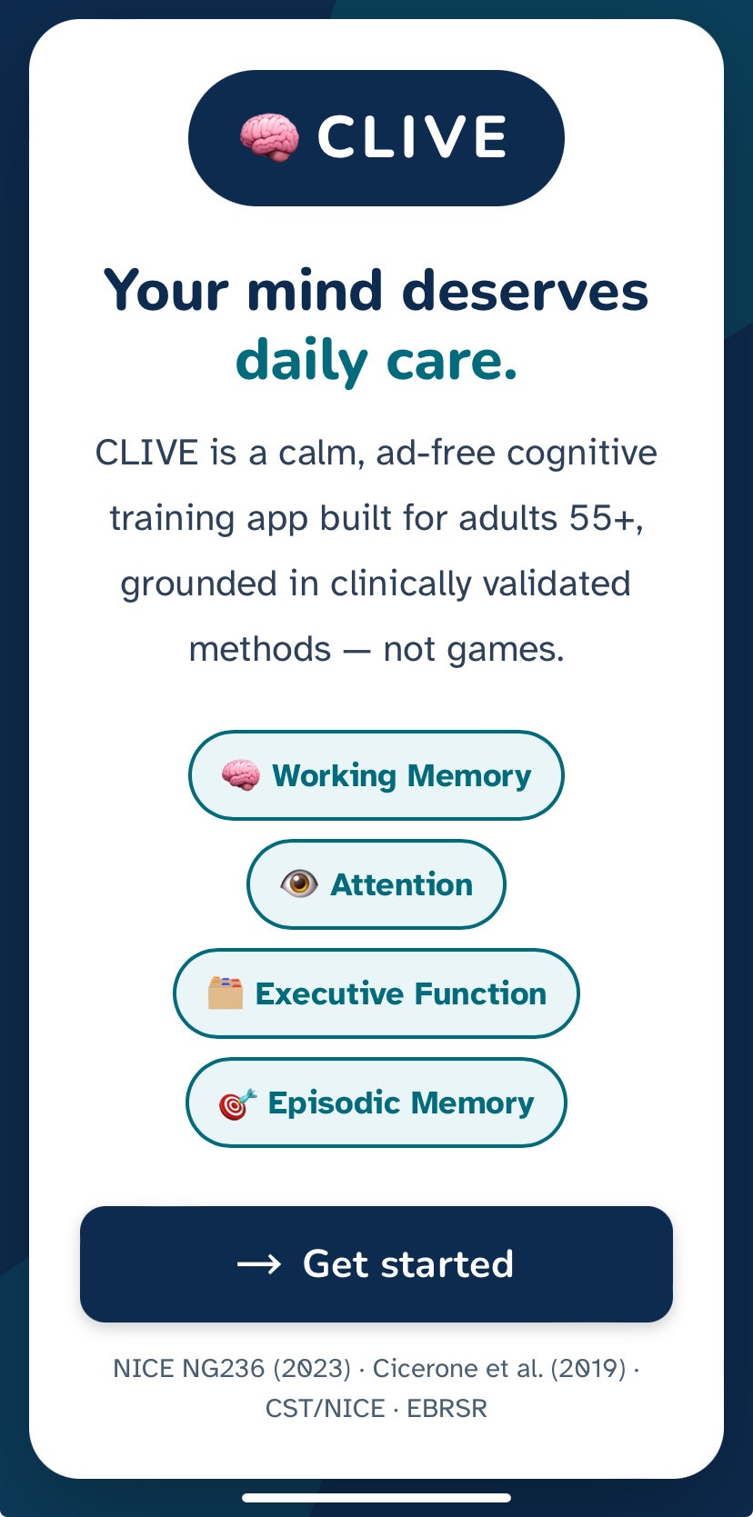 CLIVE — A Brain Training App gallery image