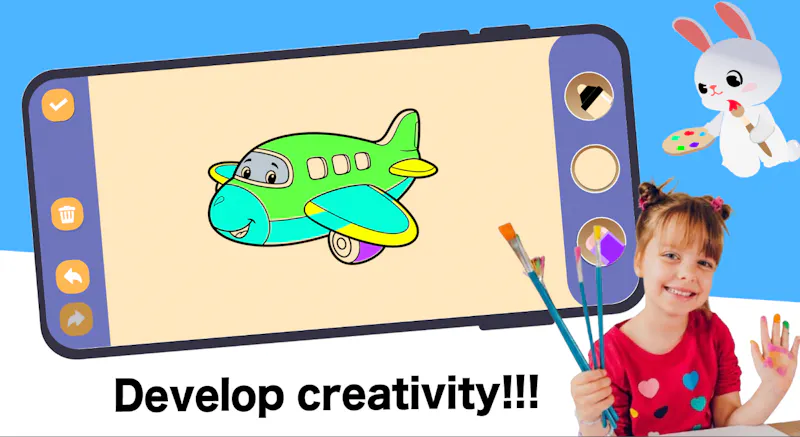 Toddler Kids Colouring Games screenshot 3