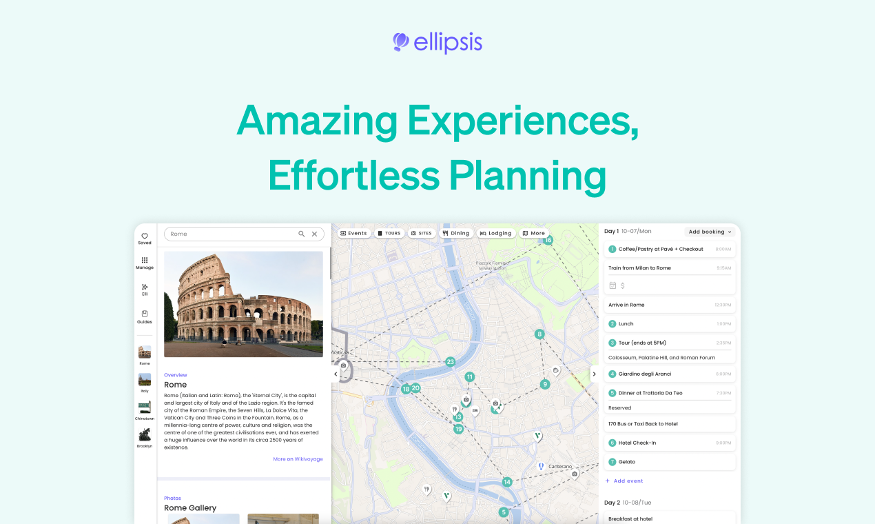 startuptile Ellipsis Travel-Research organize and map out personalized travel plans 