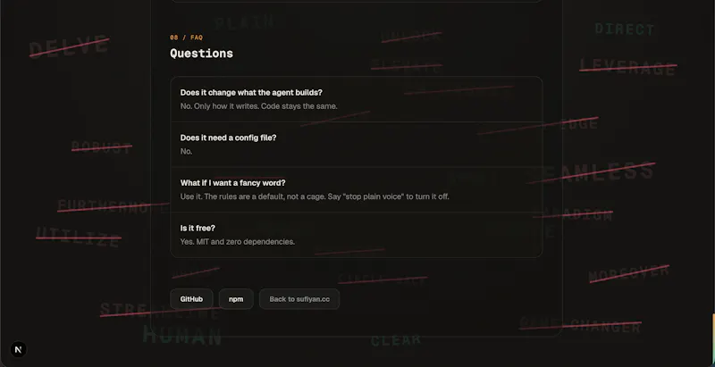 Plainspeak screenshot 6