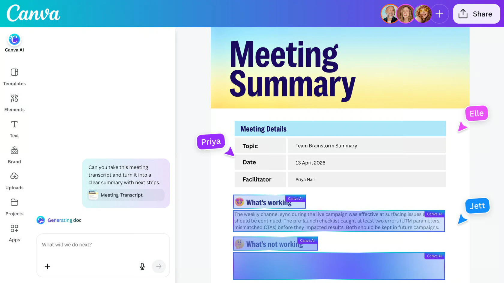 Canva AI 2.0 screenshot 5