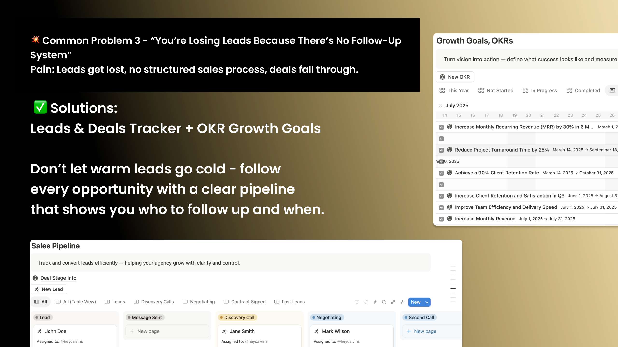 Notion Premium Agency OS media 4