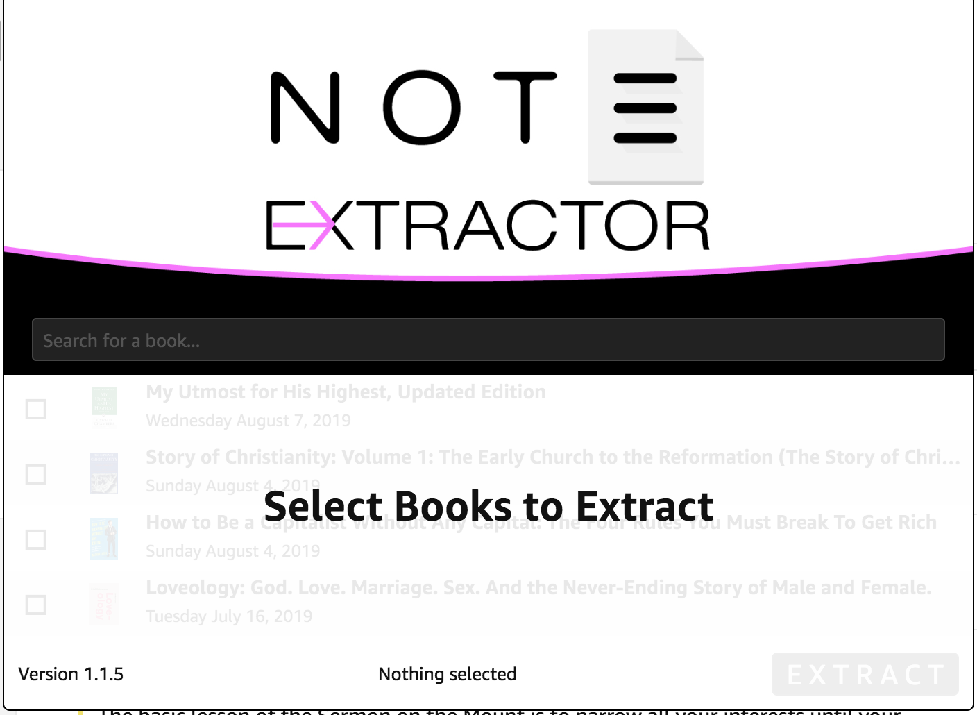 Note Extractor for Kindle gallery image