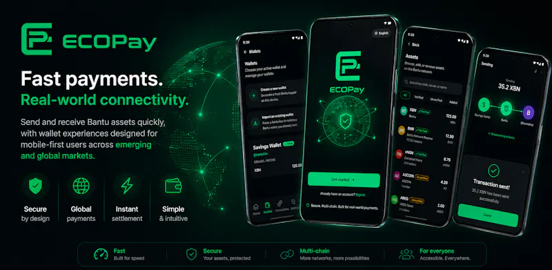 ECOPay Self-Custody Wallet screenshot 1