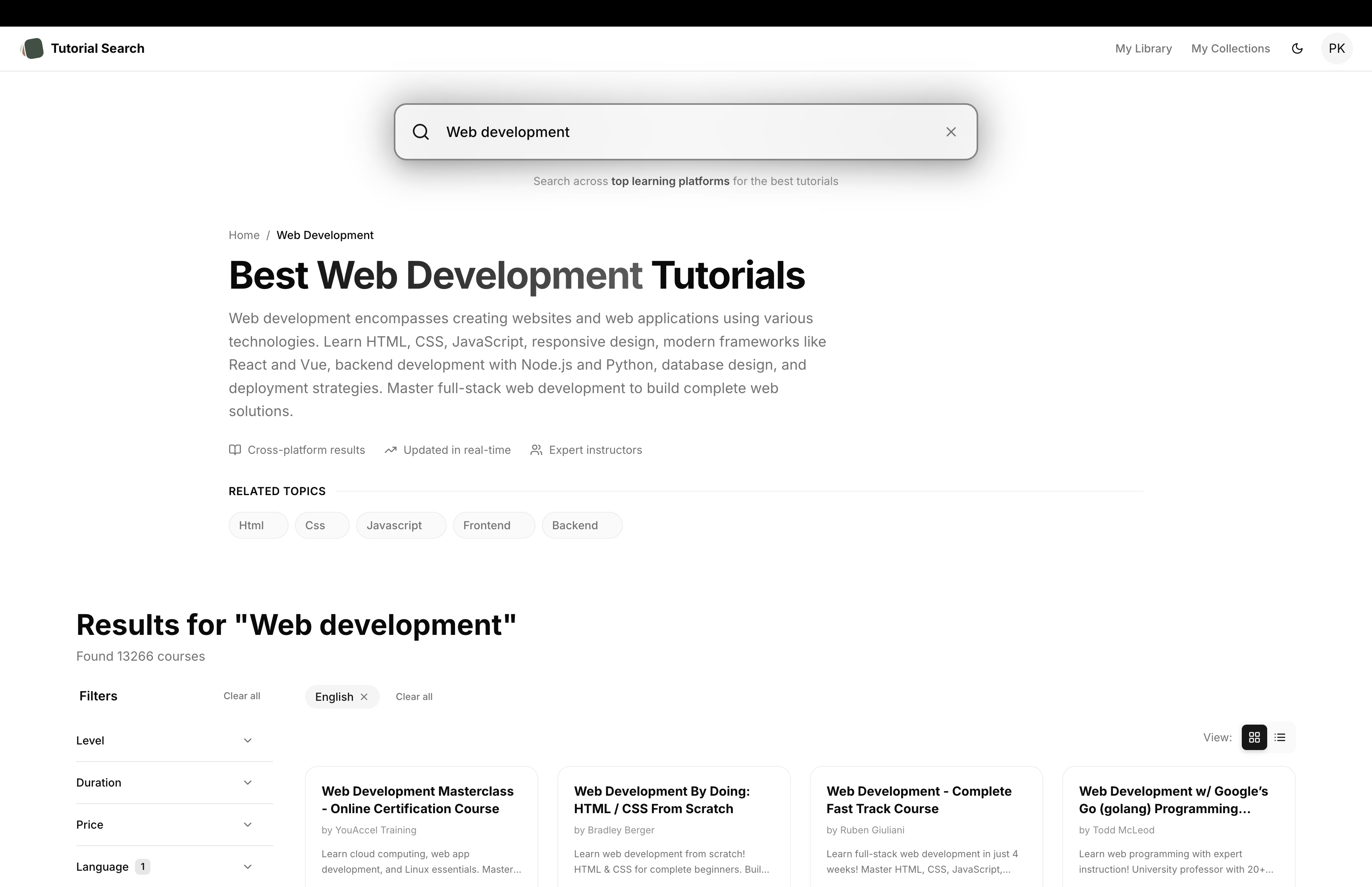 Tutorial Search gallery image