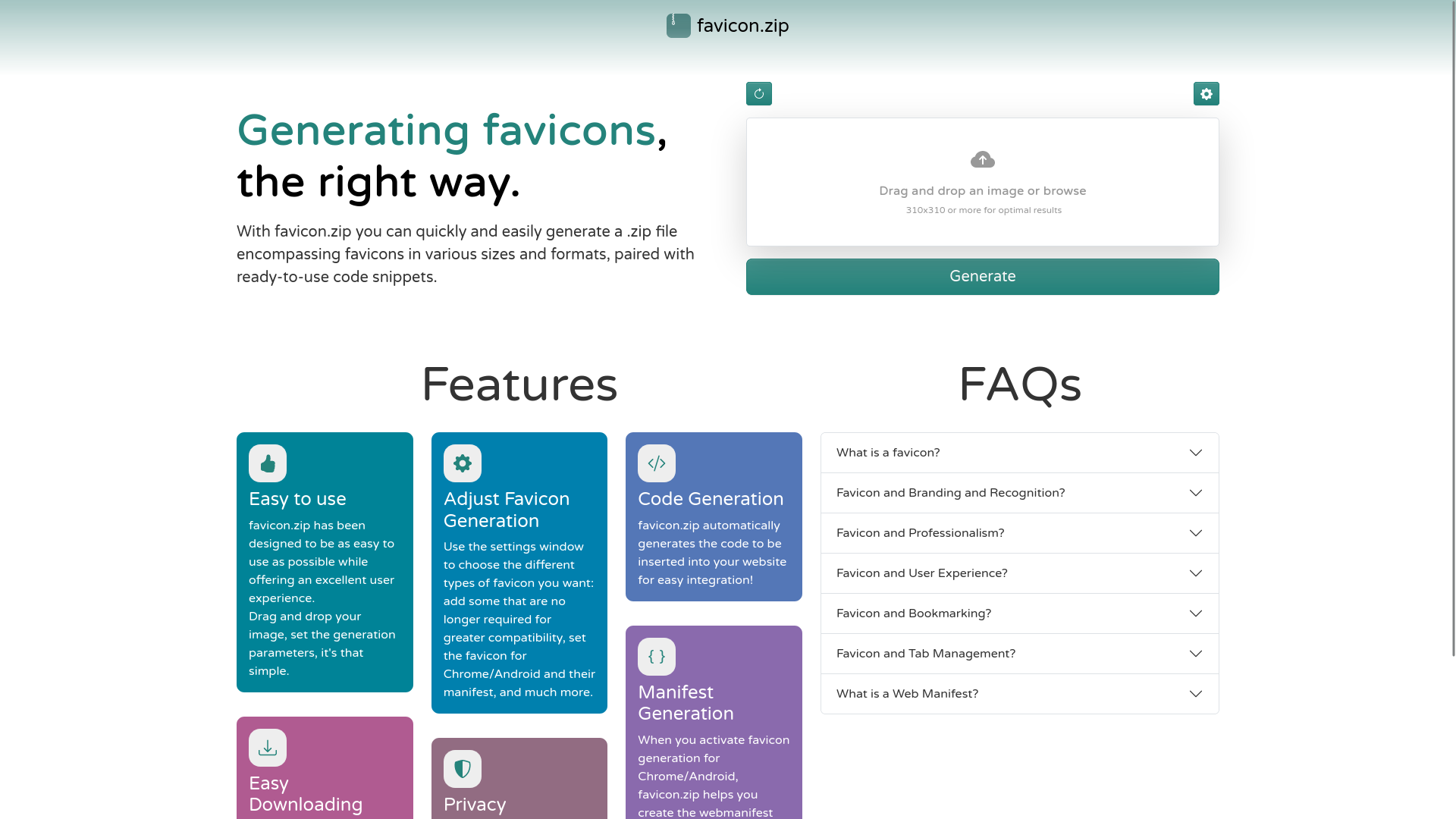 Media favicon.zip - Menjana favicons, cara yang betul 3