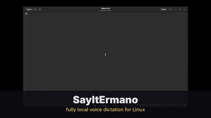 SayItErmano screenshot 1 (video preview)