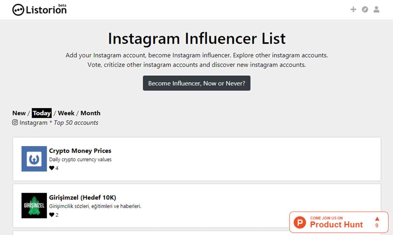 Listorion gallery image