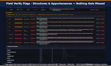 AI Construction Plan Pipe Analyzer gallery image
