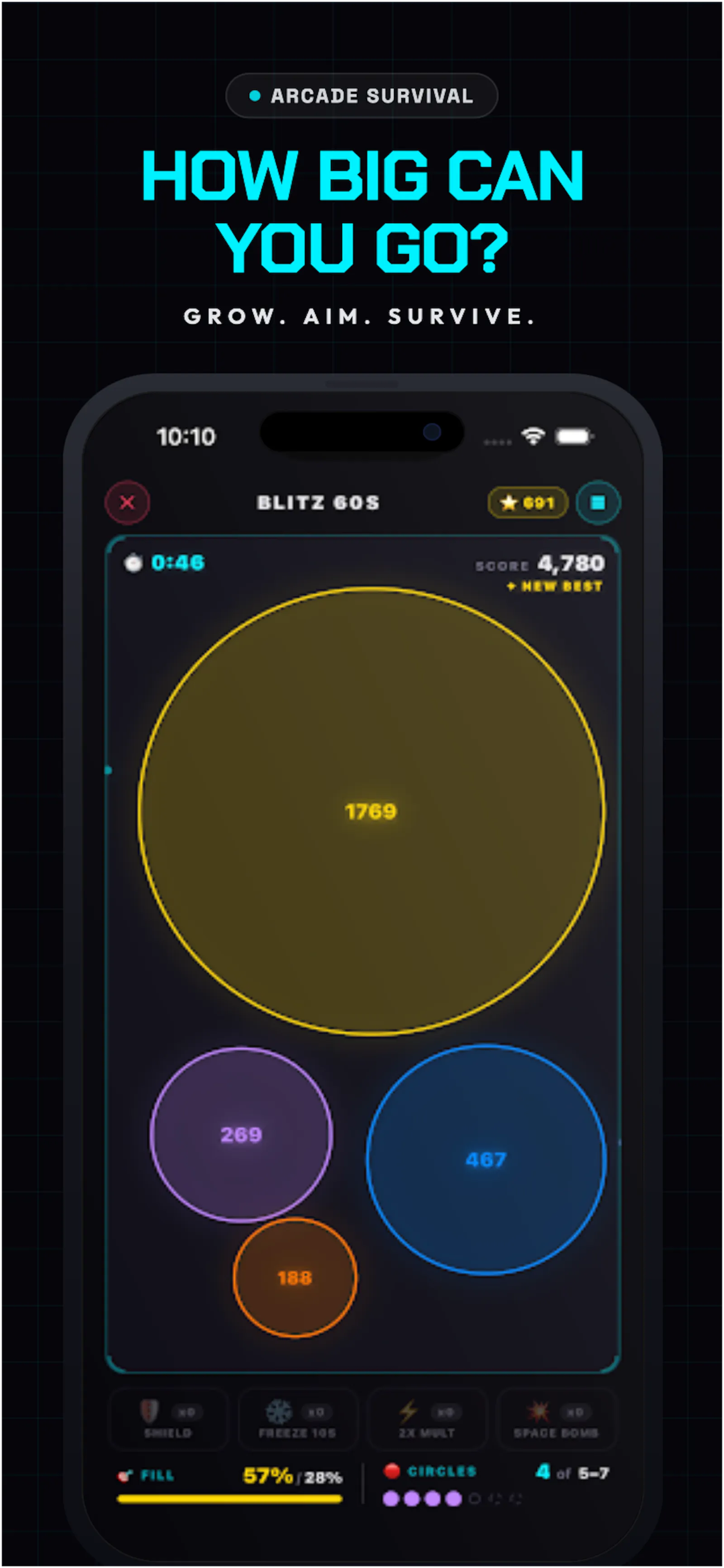 NERVE - Circle Puzzle Arcade screenshot 2