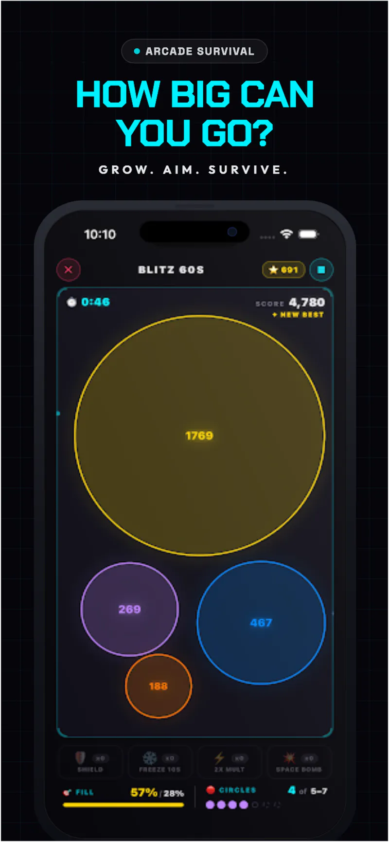 NERVE - Circle Puzzle Arcade screenshot 2
