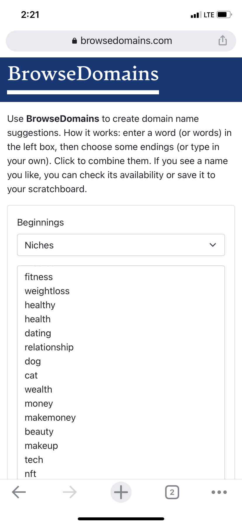 BrowseDomains gallery image