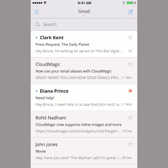 CloudMagic Sender Profile