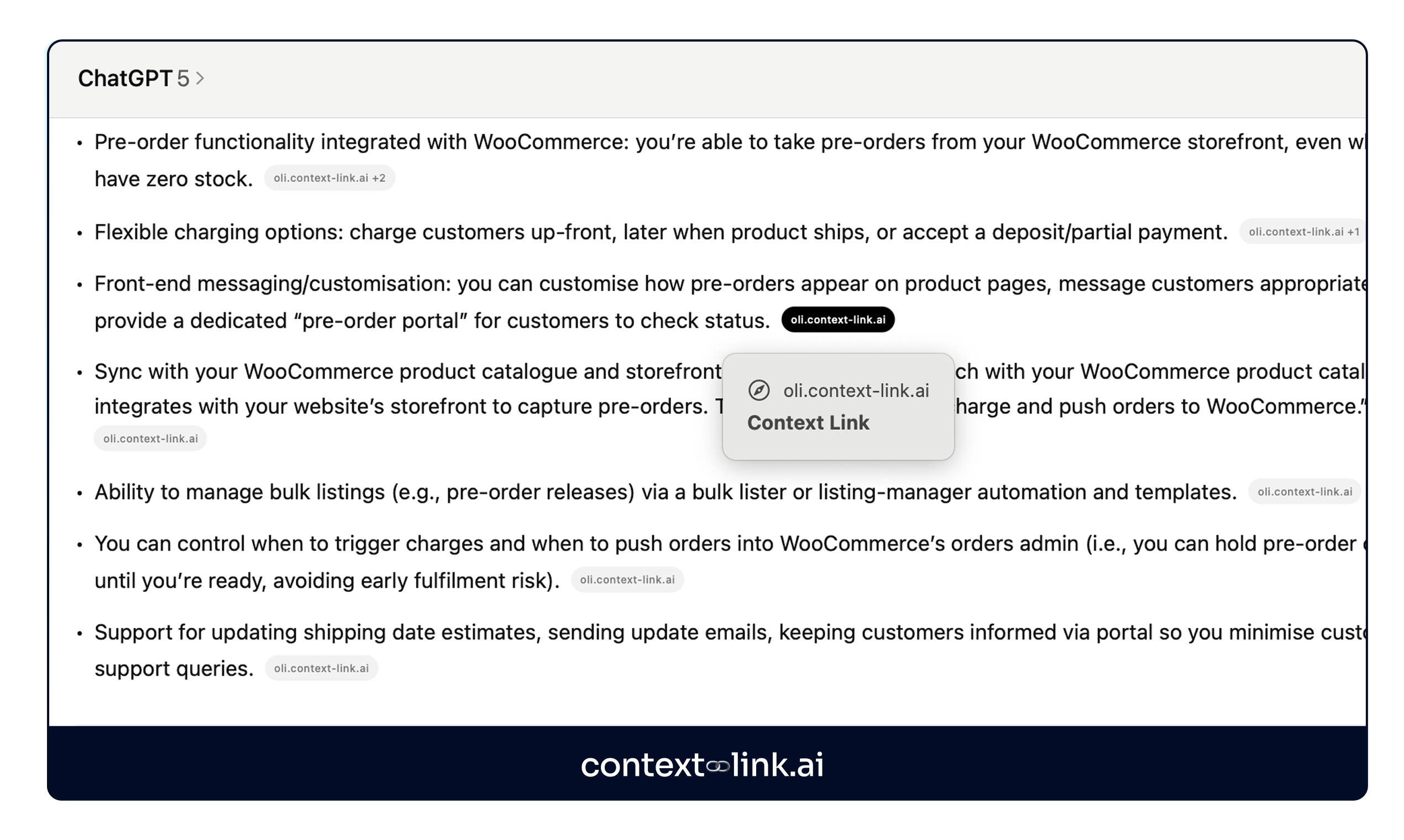 Context Link gallery image