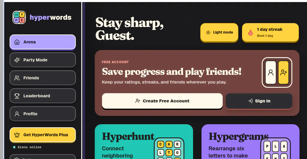 Hyperwords gallery image