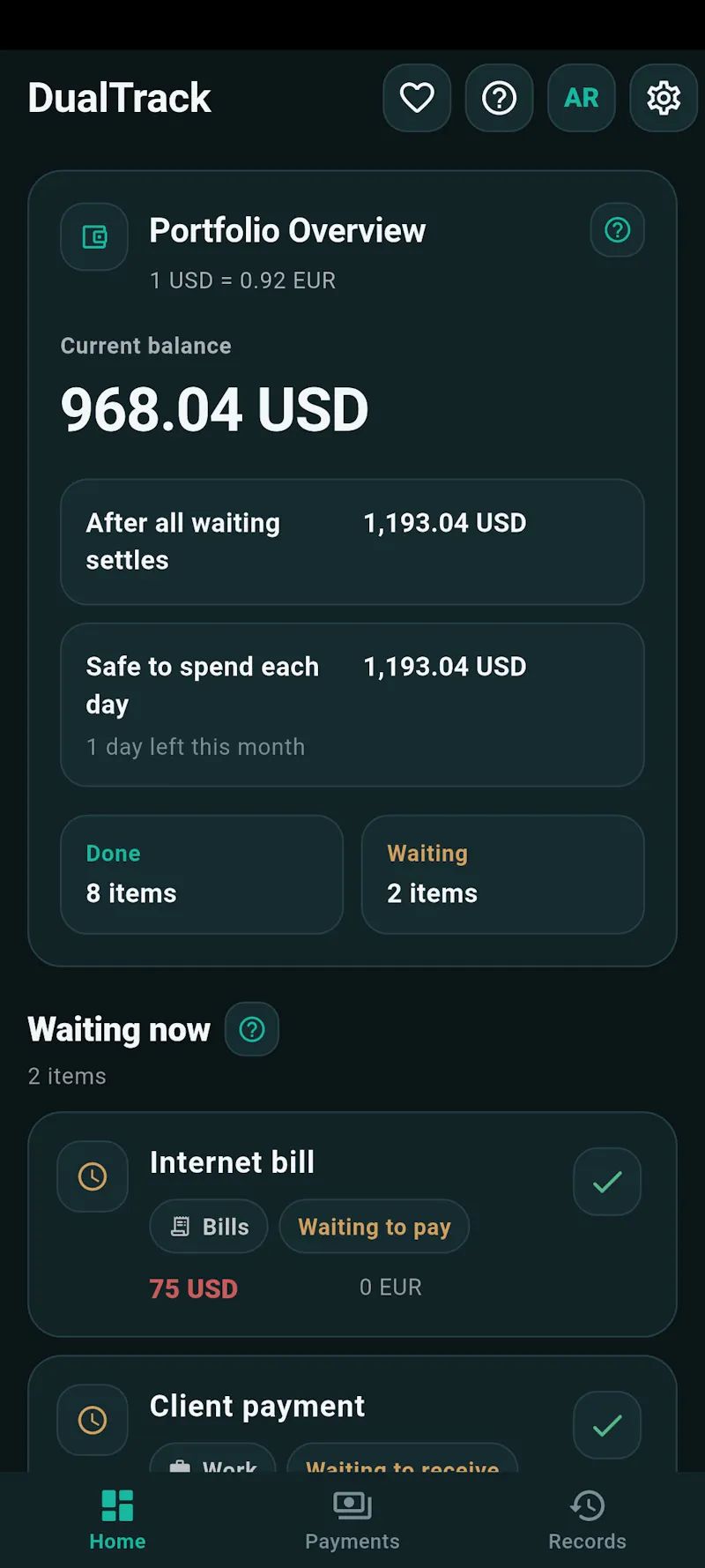 DualTrack screenshot 5