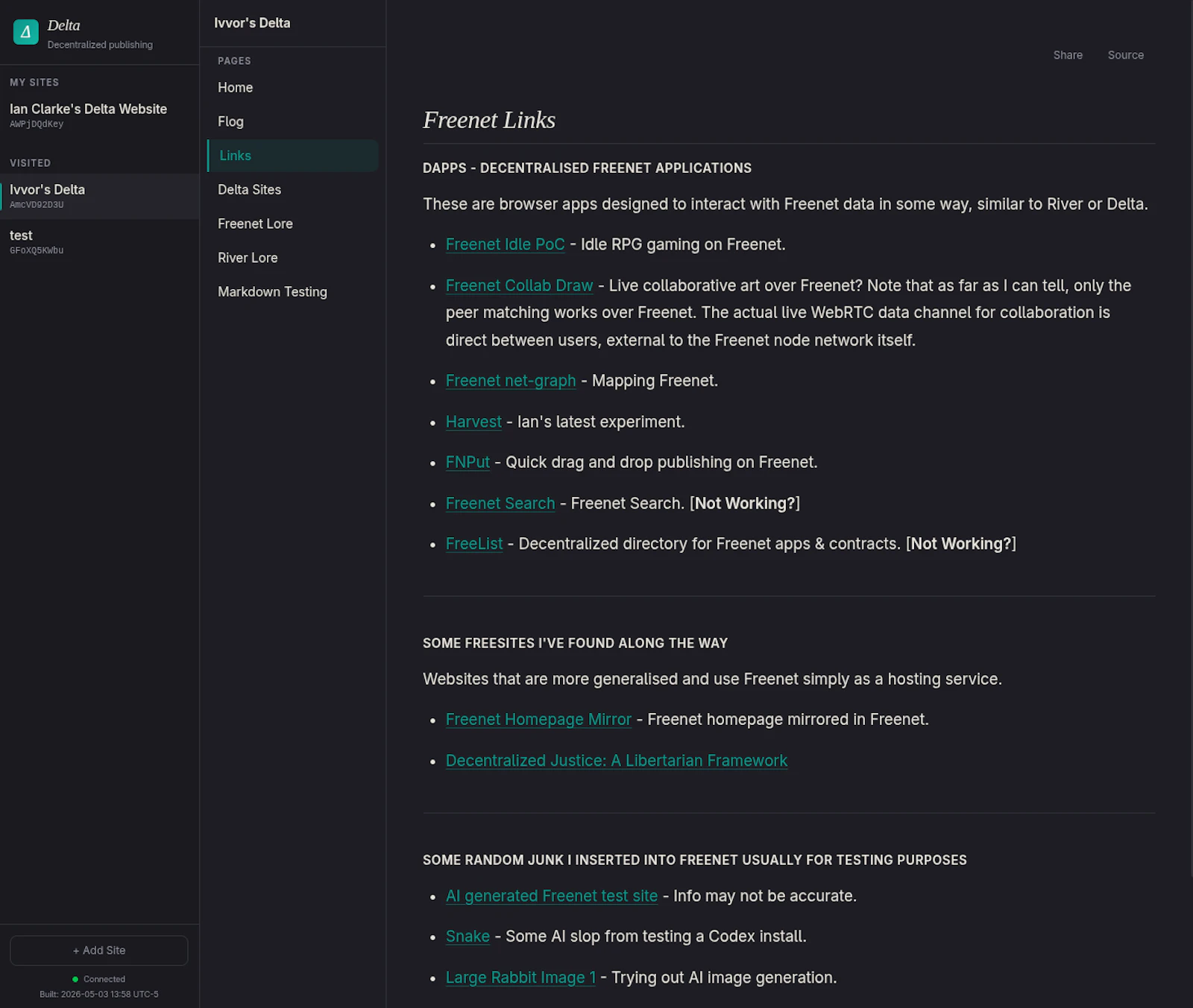 Freenet screenshot 3