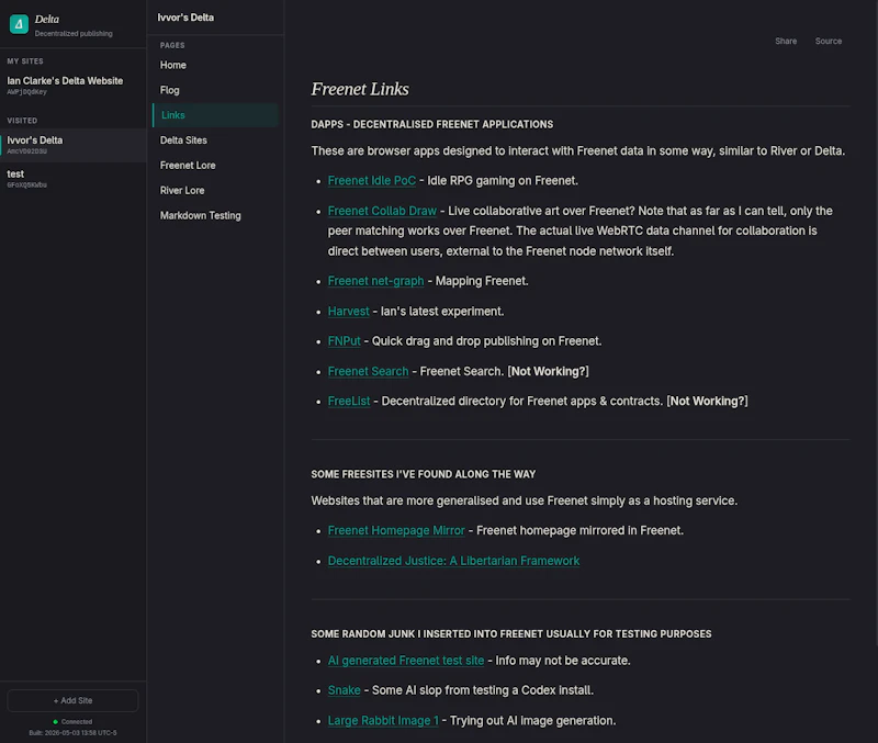Freenet screenshot 3